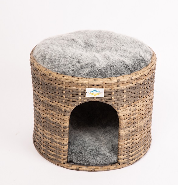 Rattan Cat Castle