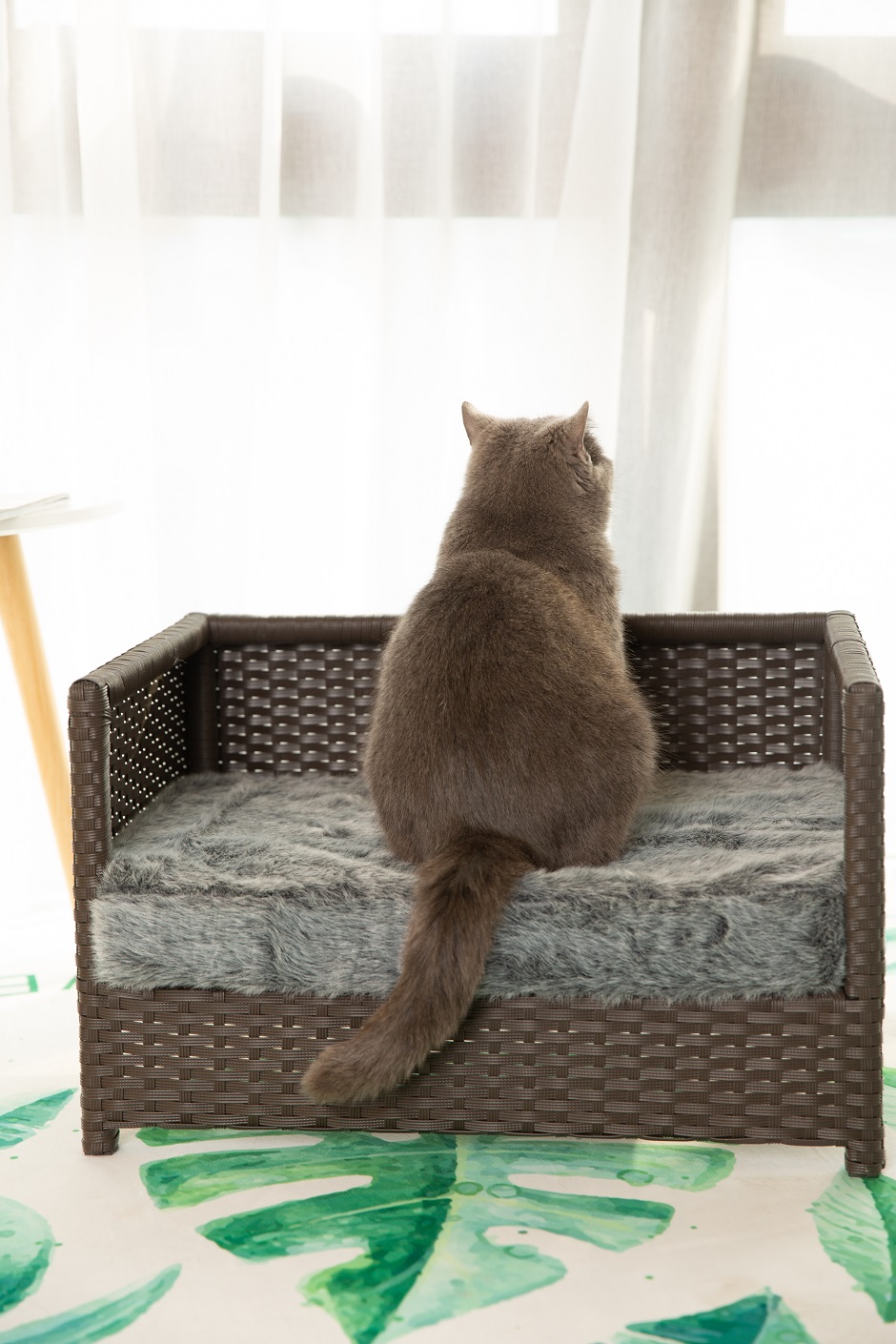 Wicker Pet Bed 8008